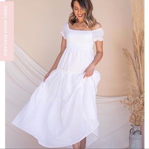 Llacie White Dress